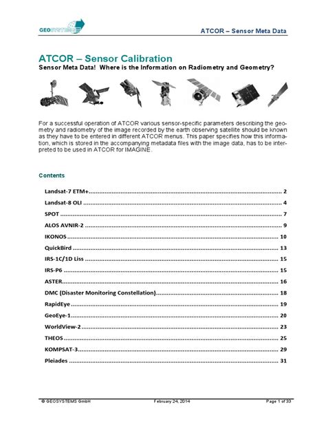 ATCOR Info on SensorGeometry and Calibration 02 2014 pdf