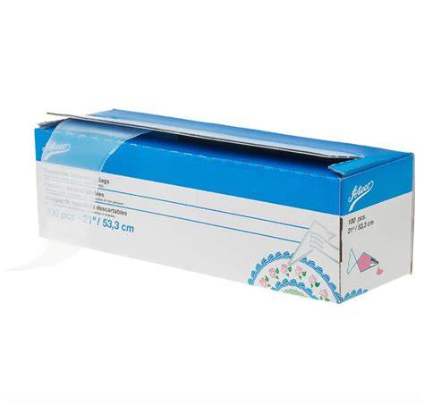 Ateco 4721 21" High-Grip Clear Disposable Pastry … - raincitystudios.com