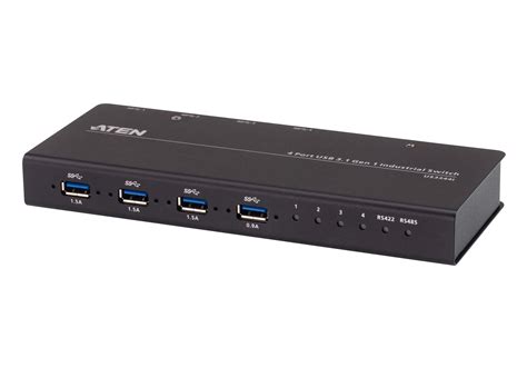 Sexvdoy - ATEN US3344 4 x 4 USB 3.2 Gen1 Peripheral Sharing Switch
