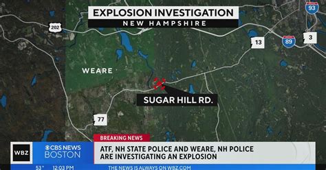 ATF: Two separate explosions over span of 12 hours under investigation in Weare, NH