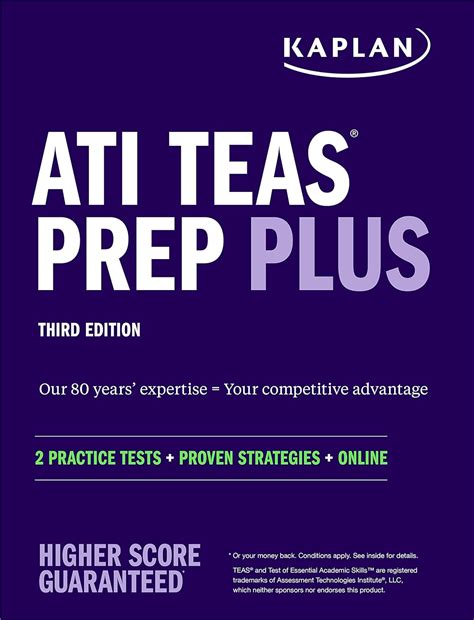 Download Ati Teas Prep Plus 2 Practice Tests  Proven Strategies  Online By Kaplan Nursing