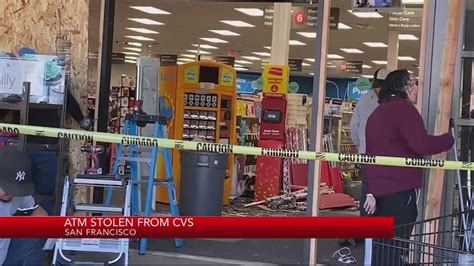 ATM stolen from CVS after brazen smash and grab: video 