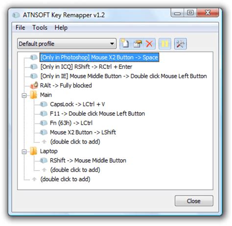 ATNSOFT Key Remapper for Windows