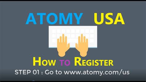 ATOMY USA How to register YouTube