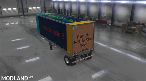 ATS Owned Trailers Templates with Example Skin Mod • ATS mods