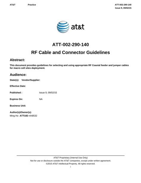 ATT 002 290 553 Fiber Testing