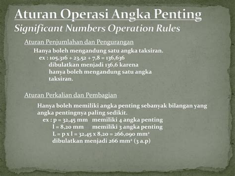 Aturan Operasi Angka Penting Matematika - wintechmobiles.com