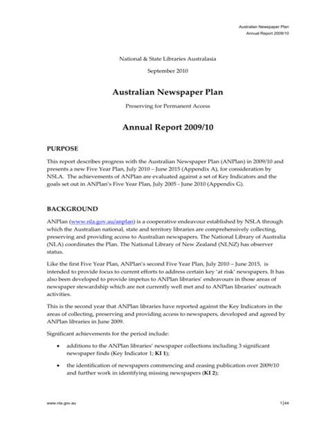 AU Annual Report 2009 10