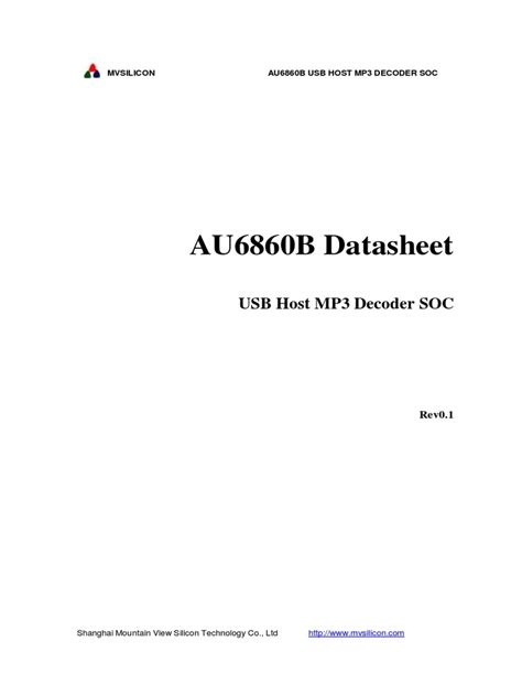 AU6860B datasheet v01