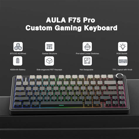 Aula F75 Pro Keyboard Layout - muktibox.com