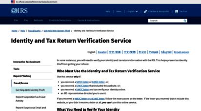 AUSC stop 6579 idverify.irs.gov help? - Ask Me Fast