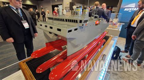 Austal USA Showcases T-AGOS 25 Model for the First Time - raincitystudios.com