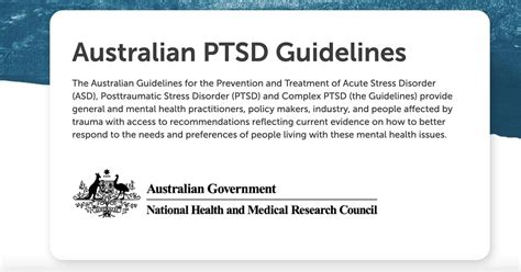 Australian PTSD Guidelines - Phoenix Australia - wintechmobiles.com