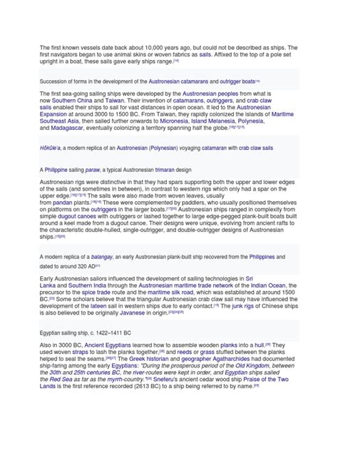 Austronesian Outrigger Catamarans | PDF | Ships - wintechmobiles.com