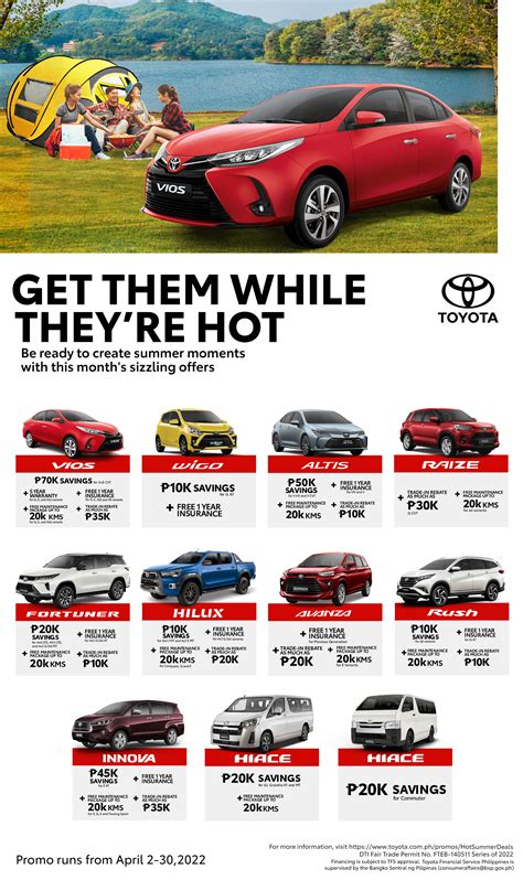 AUTO PROMOS PH - Price List & Promos