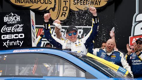 AUTO RACING: McDowell’s second victory in a racing jewel earns him the latest NASCAR playoff berth