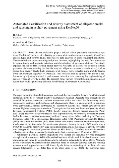Automated Detection and Severity Assessment of Asphalt Pavement ... - coolestguyplanet.net