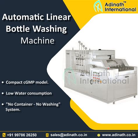 Automatic Linear Bottle Washing - PT Gemilang … - muktibox.com