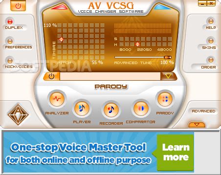 AV Voice Changer Software Gold for Windows