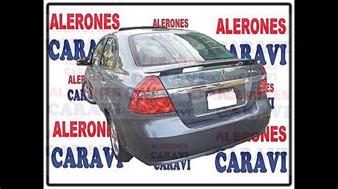 AVEO spoiler, aveo aleron caravi , aveo aleron con stop …