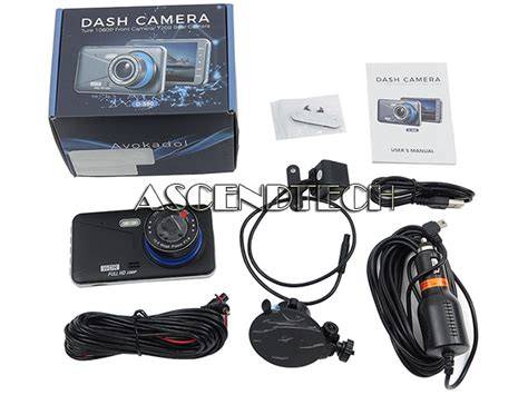 Avokadol D-580 Front Rear Dual Dash Cam - raincitystudios.com