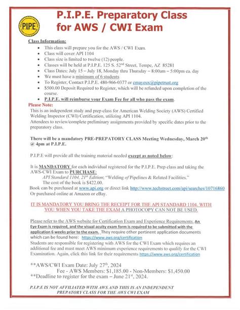 AWI/CWI P.I.P.E Trust