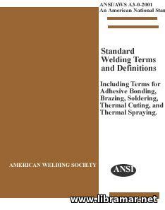 AWS A3 0 Standard Welding Terms an Definitions pdf