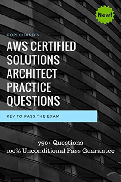 Read Online Aws Certified Solutions Architect 2019 Practice Questions Over 800 Practice Questions With Explanation 100 Unconditional Pass Guarantee By Chandra Prakash Busam