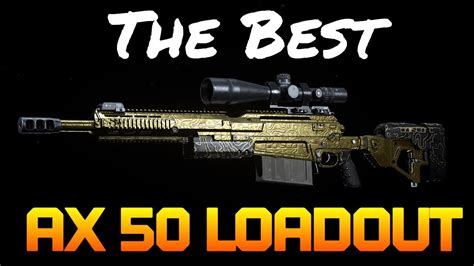 AX-50 Modern Warfare Loadout, Setup And Best …