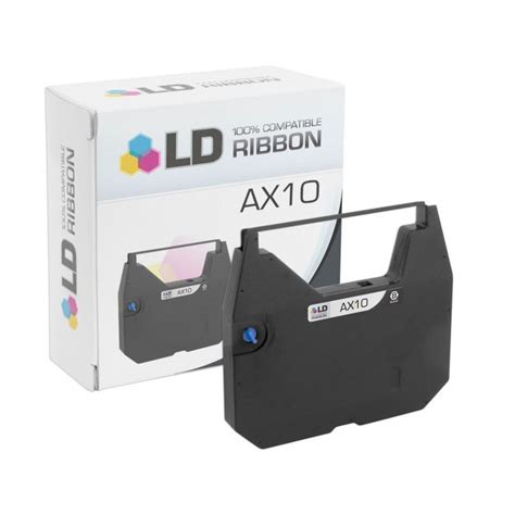 AX10 Black Printer Ribbon for Brother - LD Products