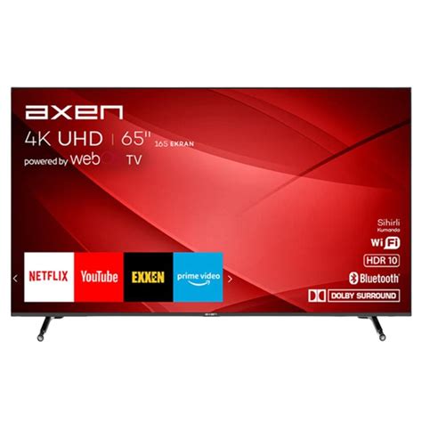 AXEN AX65FIL240 65inc 165 cm 4K UHD webOS Smart …