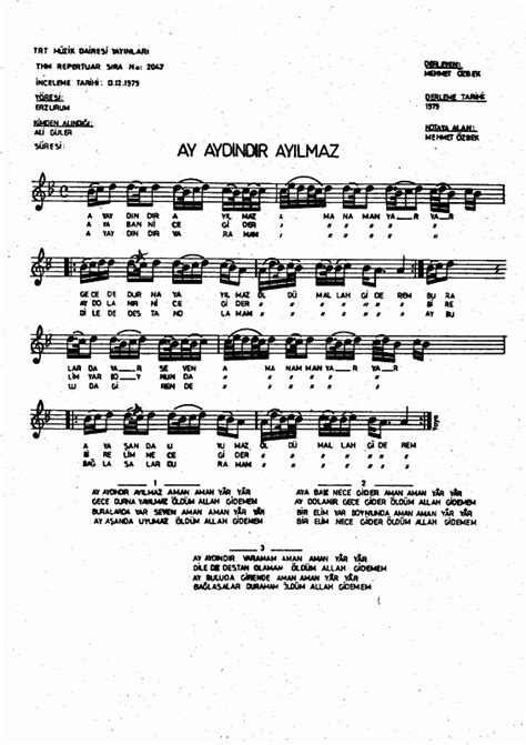 AY AYDINDIR AYILMAZ. 
