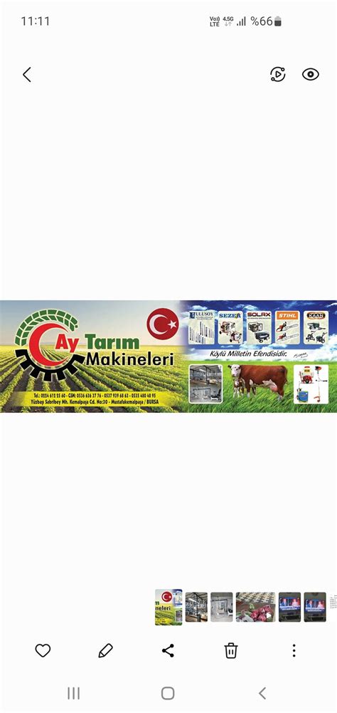 AY TARIM Makineleri Facebook. 