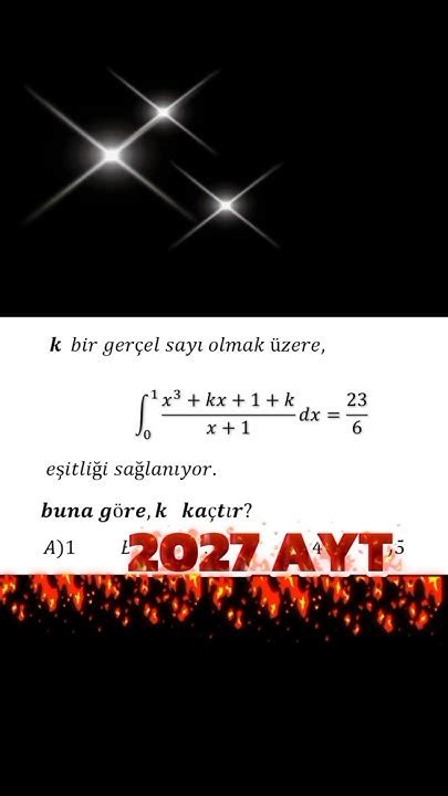 AYT Matematik 2027.