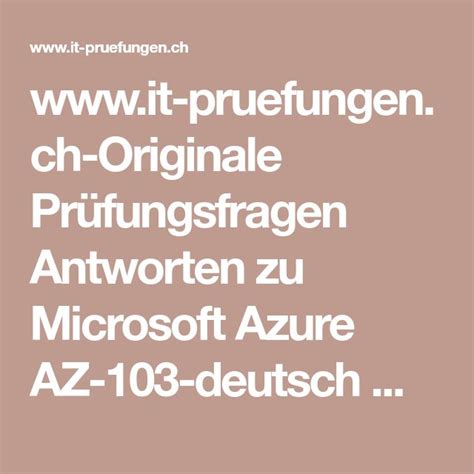 AZ-204-Deutsch Online Prüfungen