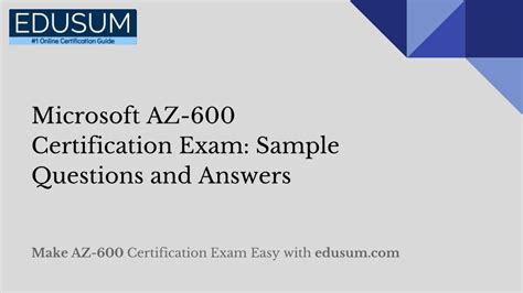 AZ-600 Zertifikatsfragen