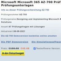 AZ-700-German Online Prüfungen