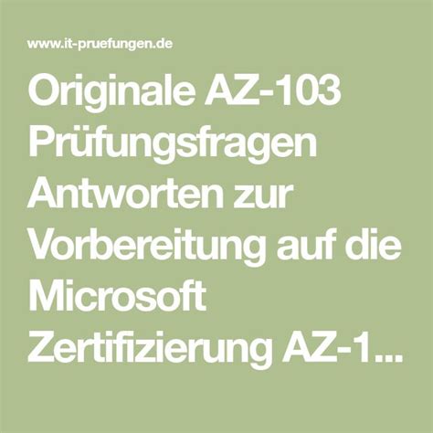 AZ-700-German Prüfungsunterlagen