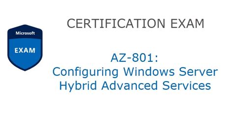 AZ-801 Zertifikatsfragen
