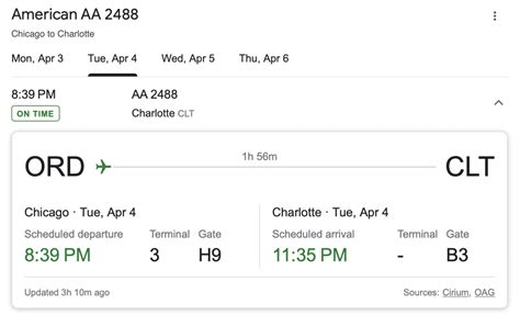 AA1158 Flight Status ( Charlotte to Phoenix ) Departure (AA11