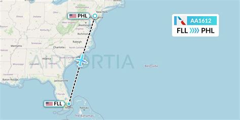 AA 1612 Philadelphia to Fort Lauderdale Flight Status