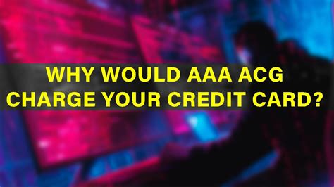Aaa acg charge. Things To Know About Aaa acg charge. 