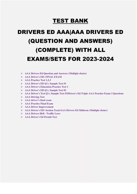 Aaa driver improvement program test answers. If you’re looking to test your intelligence or simply challenge yourself with some brain-teasers, IQ questions can be a great way to do so. However, finding reliable and accurate I... 