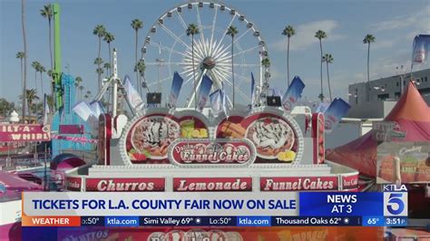 The commercial vendor list will be available on the LA County Fair website by April 5, 2022. If you need additional information please contact the Commercial Sales office at 909-865-4500. When will concerts go on sale?. 