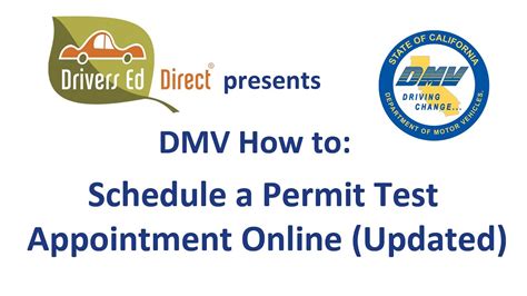 California’s DMV website states a person can take