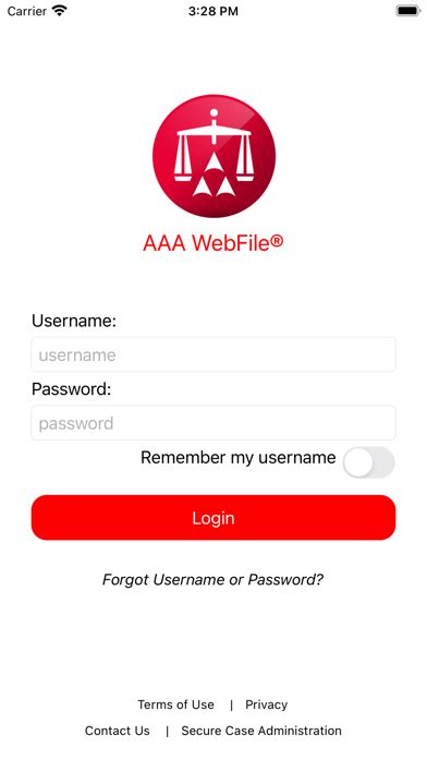 Aaa webfile. ‎The WebFile mobile app provides parties with access to their American Arbitration Association (AAA) and International Centre for Dispute Resolution (ICDR) pending cases on their mobile devices. Parties log in to the app using their WebFile username and password. Parties can view their pending case… 