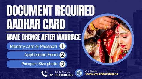 Aadhar Card Name Change After Marriage Guide - WeddingWire