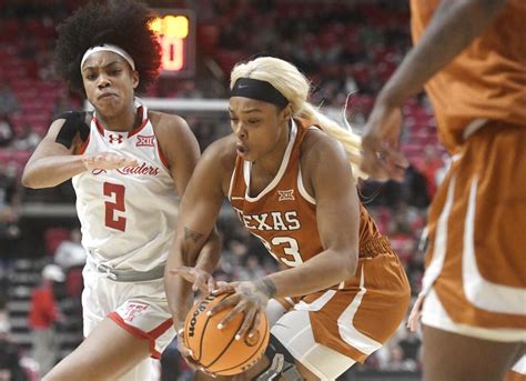Aaliyah Moore and Madison Booker score 18 each to lift No. 10 Texas over Texas Tech 74-47