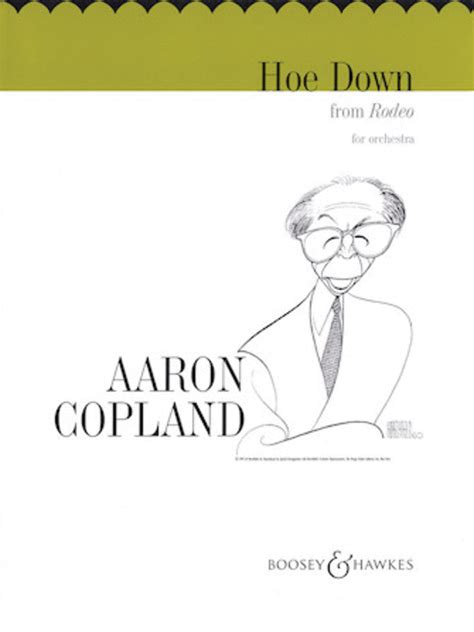 Aaron Copland "Hoe-Down from Rodeo" Sheet Music …