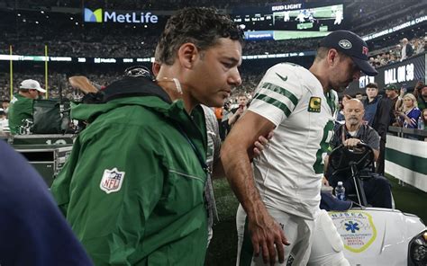 Aaron Rodgers' injury means the Packers won't get a first-round pick from Jets in next year's draft